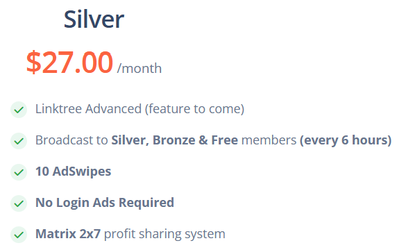daily ads silver membership