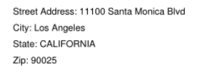 vstsa fake address